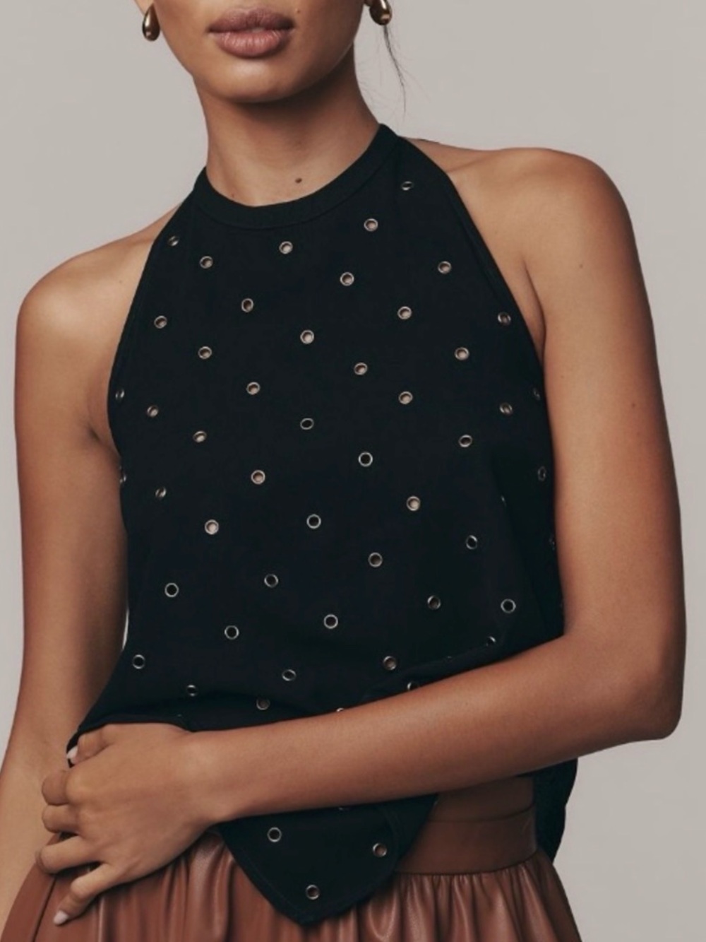Anthro Grommet Halter Tank